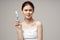 pretty woman toothbrush hygiene oral care studio