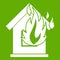 Preventing fire icon green