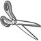 Price Cutting Scissors Illustration