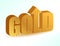Price increase in gold.