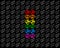 Pride Flag Gay Lesbian Symbols Background