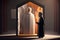 The priest absolves the parishioner in the confessional in the church. Faith, religion, comfort, pastor. Catholic in