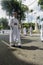 Priest using a thurible to exhale incense during the Corpus Christ procession