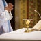 Priest during a wedding ceremony