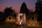 Priest or Yogi and Woman priest are Religious ceremony in Anci