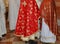 Priests with cassock in church during the Holy Mass