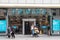 Primark clothing store shop entrance on shopping high street