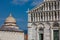 Primatial Metropolitan Cathedral of the Assumption of Mary and the dome of the Monumental Cemetery in Pisa