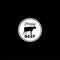Prime Beef Butcher Shop icon or logo on dark background