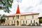 Prime Minister`s Office, historic stone building in the centre of Nukualofa or Nuku`alofa city, Tongatapu island, Kingdom of Tonga