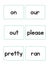 Primer Sight Words Flashcards - 5