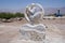 Primitive city sculpture in Eilat