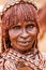 Primitive Hamar Lady in Omo Valley in Ethiopia