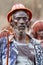 Primitive Hamar Man in Omo Valley in Ethiopia