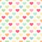 Primitive heart background