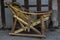 Primitive wooden chair