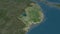 Primor\'ye, Russia - extruded with capital. Satellite