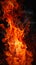 Primordial Inferno: A Fiery Background of Brimstone and Streamin