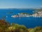 Primosten. View of the Old Town and Marina. Dalmatia, Croatia