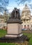 Prince Albert statue in front of His Majesty Theatre in Aberdeen city centre, Scotland