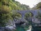 Prince Danilo's bridge on river Mrtvica in Montenegro.