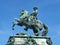 The Prince Eugen Equestrian Monument on the Heldenplatz in Vienna