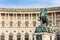 Prince Eugene Statue on the Heldenplatz square in Vienna