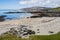 Prince`s Beach is located on the west side of the Isle of Eriskay in the Outer Hebrides