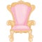 Princess Ballroom Royal Pink Throne