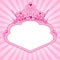 Princess crown frame