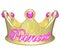 Princess Gold Crown Royalty Pretty Spoiled Girl Woman