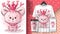 Princess kitty poster and merchandising
