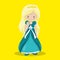Princess Turquoise dress Blondie 02