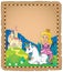 Princess and unicorn theme parchment 2