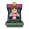 Princess videogame cartoon