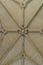 PRINCETON, USA - NOVENBER 12, 2019: architectural details carved from stone on the ceiling of an arched corridor on the walls