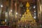 The Principal Buddha Image of Phra Buddha Deva Patimakorn in the Main Chapel or Assembly Hall, Wat Pho, Bangkok, Thailand