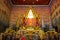 Principle Buddha image in a Pho Chai Temple, Nong Khai, Thailand