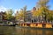 Prinsengracht canal. Amsterdam, Netherlands