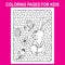 Print Easter Coloring Book for Toddlers, Stand glass coloring pages for kids,