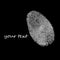 Print finger fingerprint vector crime identity thumb thum