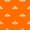 Print materials pattern vector orange