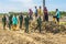 Print new rice fields at the Poli village of South Tinombo sub district, Parigi Moutong Regency,Central Sulawesi, Indonesia