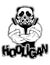 Print on T-shirt `hooligan` with a panda image.