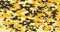 Print texture military camouflage army yellow hunting. Vector EPS 10