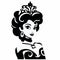 Printable Black And White Disney Princess Silhouette Clip Art