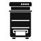 Printer cartridge filling icon simple vector. Gadget fuel recycle