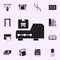 Printer Cartridge icon. Print house icons universal set for web and mobile