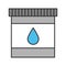 Printer cartridge ink color icon