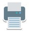 Printer, Facsimile Isolated Vector Icon